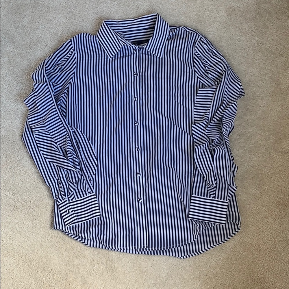 Long-sleeve button down